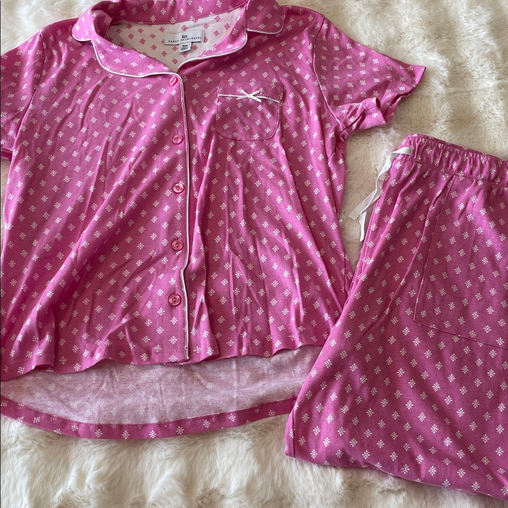 Karen Neuburger Pink Pajama Set